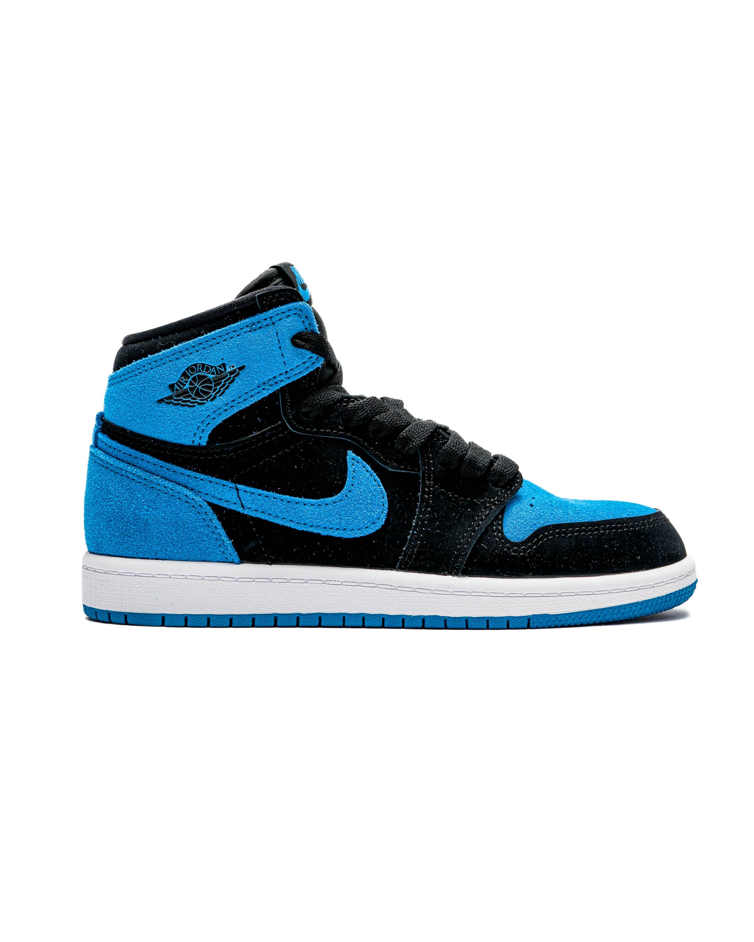 Black royal blue jordan 1 online